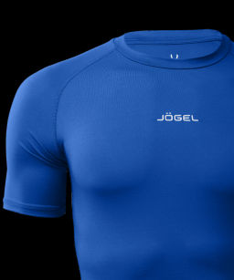 Футболка компрессионная с коротким рукавом JOGEL CAMP PerFormDRY Top SS, синий  фото 3