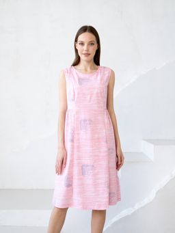 Сарафан хлопок 100%,розово-белый - Binita фото 2