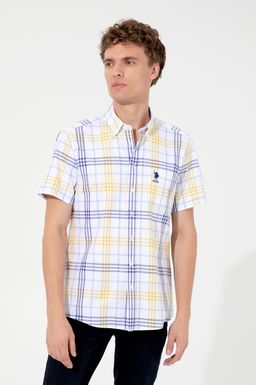 U. S. Polo Assn / Мужская рубашка Safran с коротким рукавом