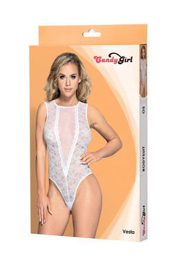 Боди Candy Girl Vesta, белое, OS  фото 3