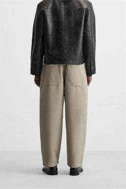 BALLOON FIT PLEATED TROUSERS - Zara фото 12