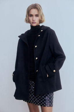 Abrigo con capucha - H&m фото 8