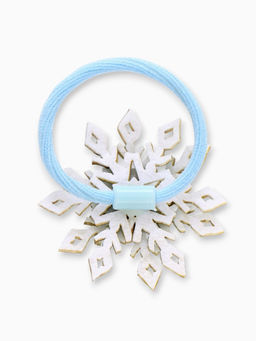 Цена за 2 шт. Резинка для волос «Снежинки», набор 2 шт, Снежная прицесса