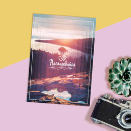 Цена за 20 шт. Открытка на каждый день «Наслаждайся», 7,5 х 10 см