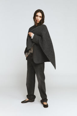 WOOL BLEND BLAZER WITH SCARF ZW COLLECTION - Zara фото 12