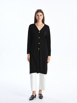 V Yaka Kad?n Triko H?rka