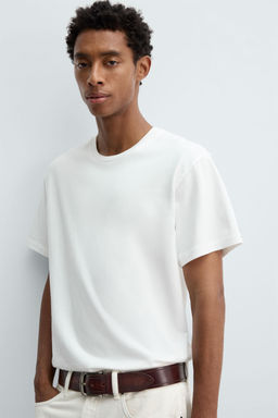 WASHED SLIM FIT T-SHIRT - Zara фото 6