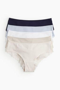 Pack de 5 bragas Hipster