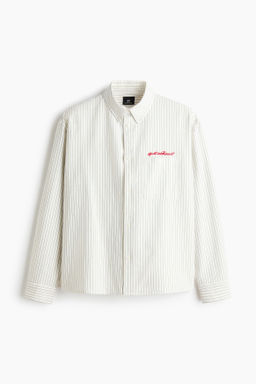 Camisa Oxford Loose Fit - H&m фото 2
