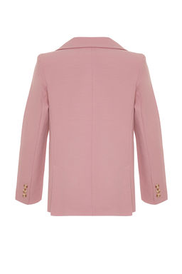 Limited Edition Pembe Regular Astarl? Dokuma Blazer Ceket TWOAW23BC00132