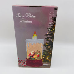 Новогодний декор стекло - Ночник-свеча 25 см (арт. WDL-23016A/B/D) в ассортименте - Ип лебедев о.ю фото 4