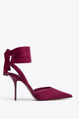 SLINGBACK HEELED SHOES WITH STRAP - Zara фото 9
