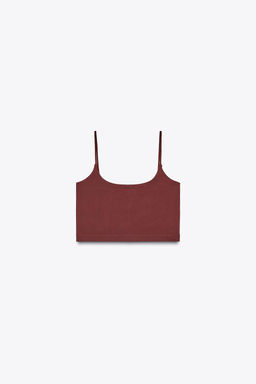 SEAMLESS CROP TOP - Zara фото 19