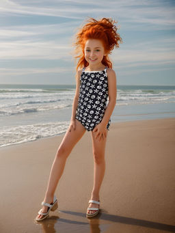 Купальник слитный д/дев.Сола - Oldos фото 2