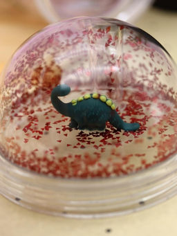 Тамблер iLikeGift "Dinosaurs attack", green (380 мл)