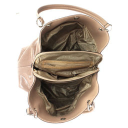 Сумка женская натуральная кожа ADEL-185/1в (отделка ИСК/КОЖА), 3отд, капучино 264684 - Adelia фото 3