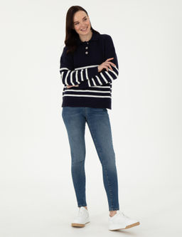 Lacivert Comfort Fit Kazak - Pierre cardin фото 4