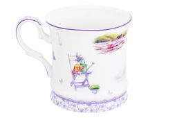 Кружка 170 мл 10,5*8*7,5 см Лаванда NEW BONE CHINA - Elan gallery фото 4