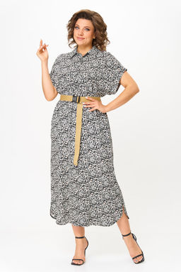 Платье Michel Chic 993/2 черный, белый