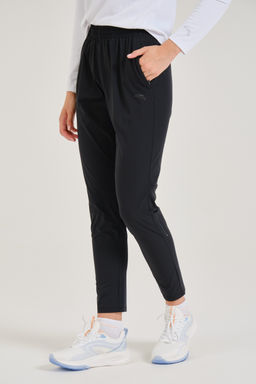 Брюки текстильные удлиненные Черный - Anta фото 4