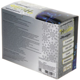 Гирлянда для дома 5,0 м 350 ламп LED "Мишура", IP-40, Синий