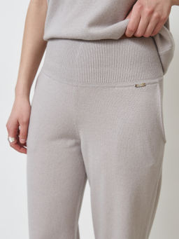 Брюки из кашемира 05122 лунные