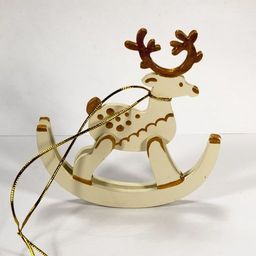 Елочные игрушки - Олень на качалке 1013 - Idh фото 4