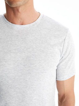 Bisiklet Yaka Penye Erkek Ti??rt