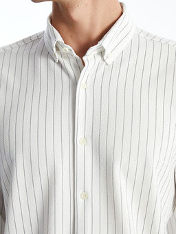 Slim Fit Uzun Kollu Arm?rl? Erkek G?mlek - Waikiki фото 3
