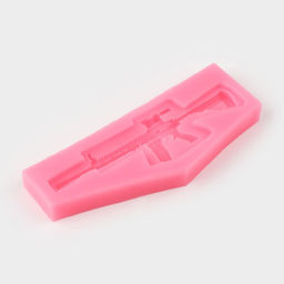 Цена за 3 шт. Молд для заливки Автомат, силикон, 13.2?5.3 см, розовый - Simaland фото 2