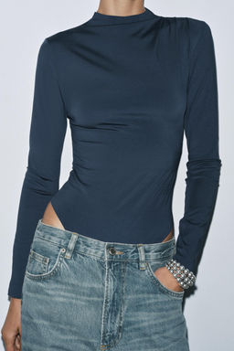 GATHERED BODYSUIT - Zara фото 4