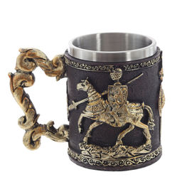 Кружка "Рыцарь на лошади", 445 мл, L15 W10 H11,5 см