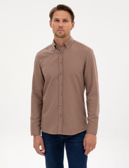 Vizon Slim Fit Uzun Kollu G_mlek