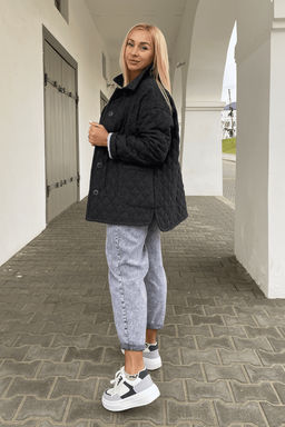 Куртка стеганая на синтепоне из ШЕРСТИ с ХЛОПКОМ - Новый лен фото 13