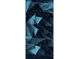 6с102.411ж1 Млечный путь(т.синий2) Полотенце махровое 67х150см