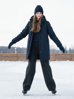 Брюки-палаццо утеплённые для девочек