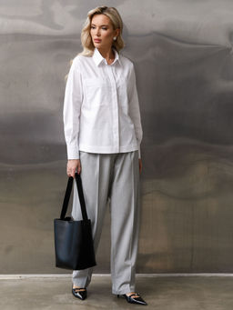 Блузка с карманами - Marchello marchellini фото 2