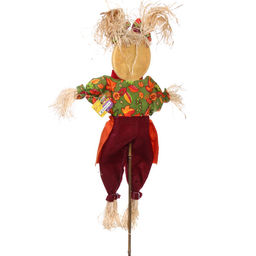 Фигура садовая "Пугало - Стеша" 55 (90) см ДоброСад