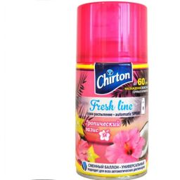 ЧИРТОН освежитель ФРЕШ ЛАЙН смен/бал 250мл Тропический Оазис