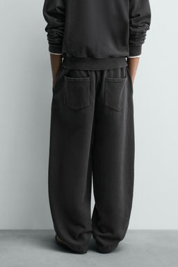 PANTAL?N JOGGER BALLOON FIT LAVADO LIMITED EDITION / Antracita oscuro - Zara фото 11