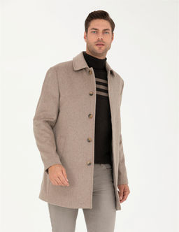 A__k Kahverengi Y_n Kar___ml_ Slim Fit Ka_e Kaban - Pierre cardin фото 3