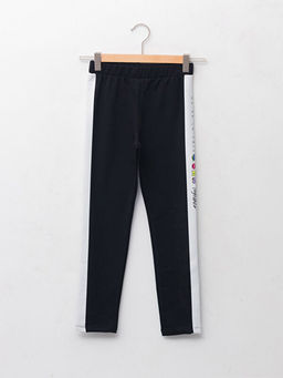 Beli Lastikli Mickey Mouse Bask?l? Pamuklu K?z ?ocuk Uzun Tayt