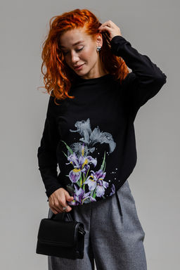 8527 футболка с дл.рукавом унисекс - Натали фото 12