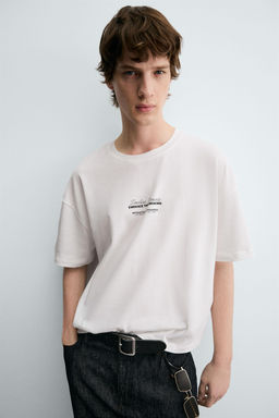 PALM TREE PRINT T-SHIRT - Zara фото 5