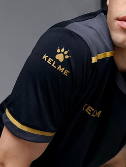 Футбольная форма KELME Short Sleeve Football Uniform Black
