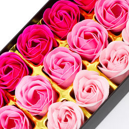 Мыльные розочки, цветные оттенки, набор 18 шт. - SB BEAUTY фото 8