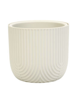 Кашпо со вставкой 3,7 л d22 см h20 см РАМОНА белый