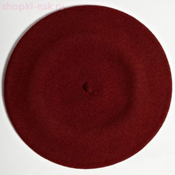 Берет фетр без отделки 11 Берет женский (56-58)