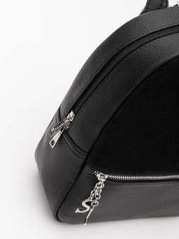 Чёрный рюкзак S.Lavia  фото 8