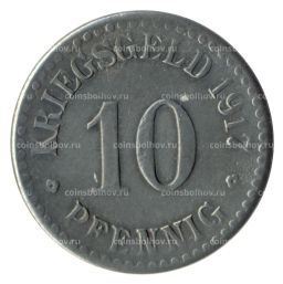 10 пфеннигов 1917 года Германия  Нотгельд (Кассель)